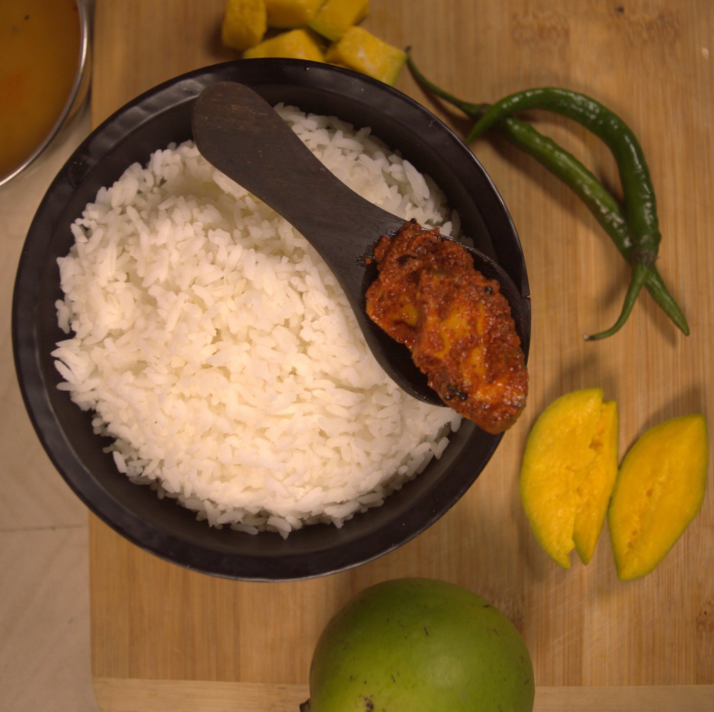 Tangy Mango Pickle | Telangana Mamidikaya Pachadi