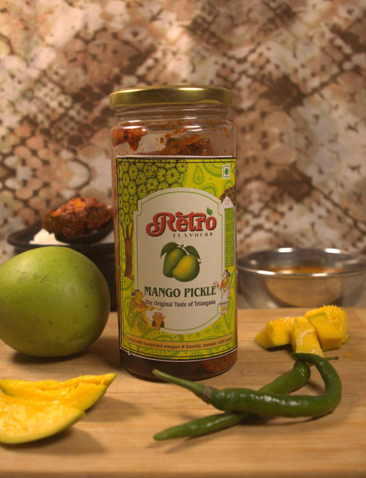 Tangy Mango Pickle | Telangana Mamidikaya Pachadi